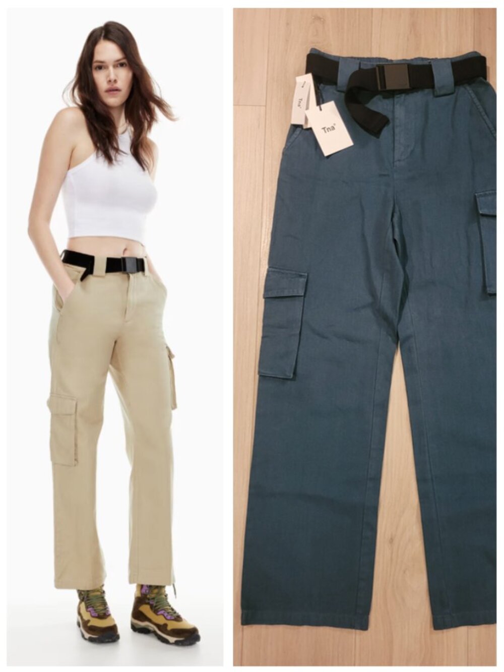 NWT TNA | Aritzia Cargo Pant Belted | Sz. XS